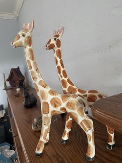 Giraffes ceramic