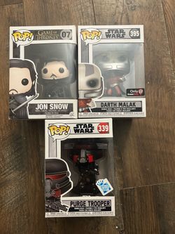 Funko pops $18 each