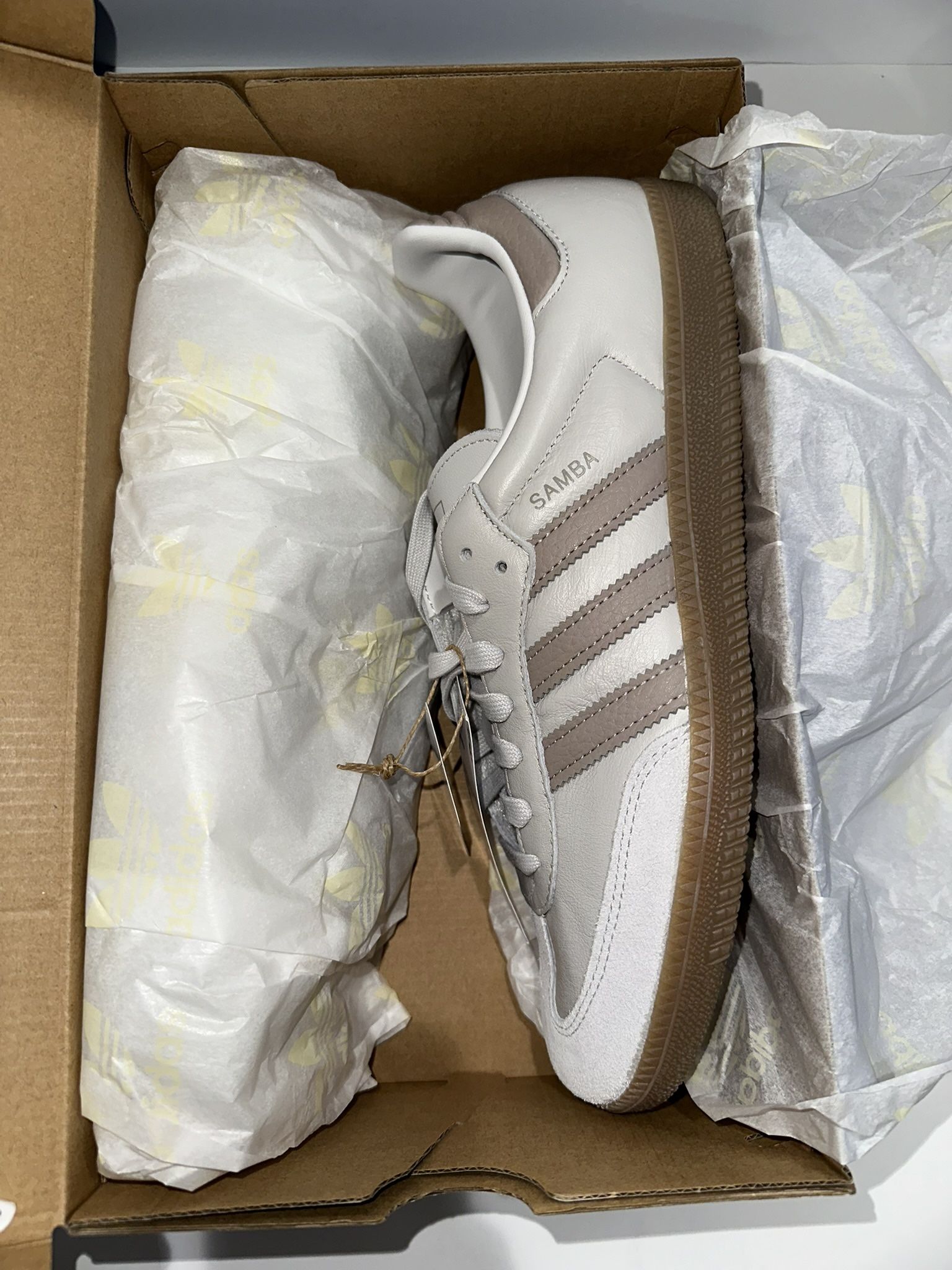 adidas Samba OG Grey Vapor Grey Gum size 10 mens