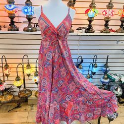 Women Dress One Size Pink 
