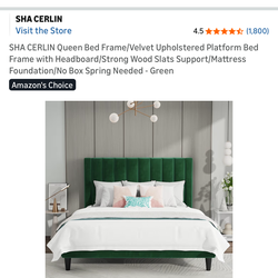 Free queen bed