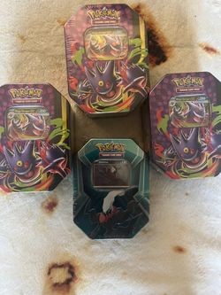 Pokemon TCG Tins and Etbs