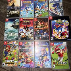 Nintendo Switch Games 40 Each