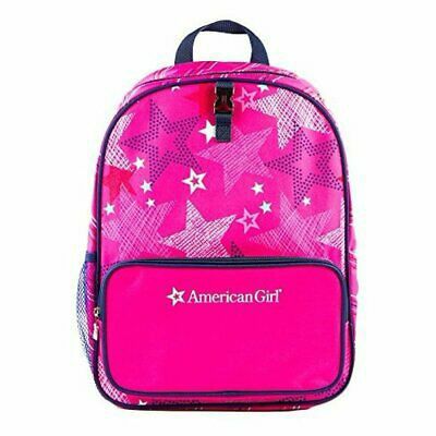 American Girl Pink Backpack New AG Pink Star for Girls School Kids BRAND NEW


