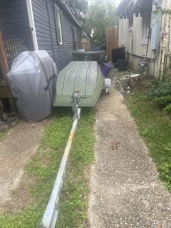 16ft Bass Boat With Trailer / 14ft Jon Boat $1