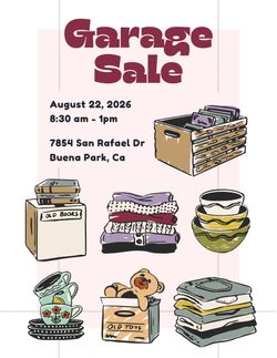 Garage Sale!