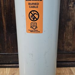 Buried Pedestal Cable PVC Missing Parts (Used)