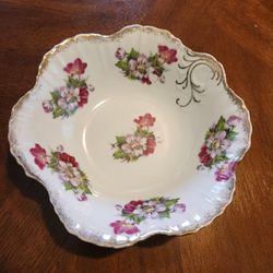Vintage Trimont Porcelain Foral Bowl