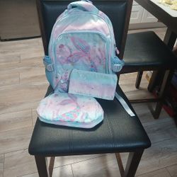 Backpack with Pencil Bag with Lunch bag