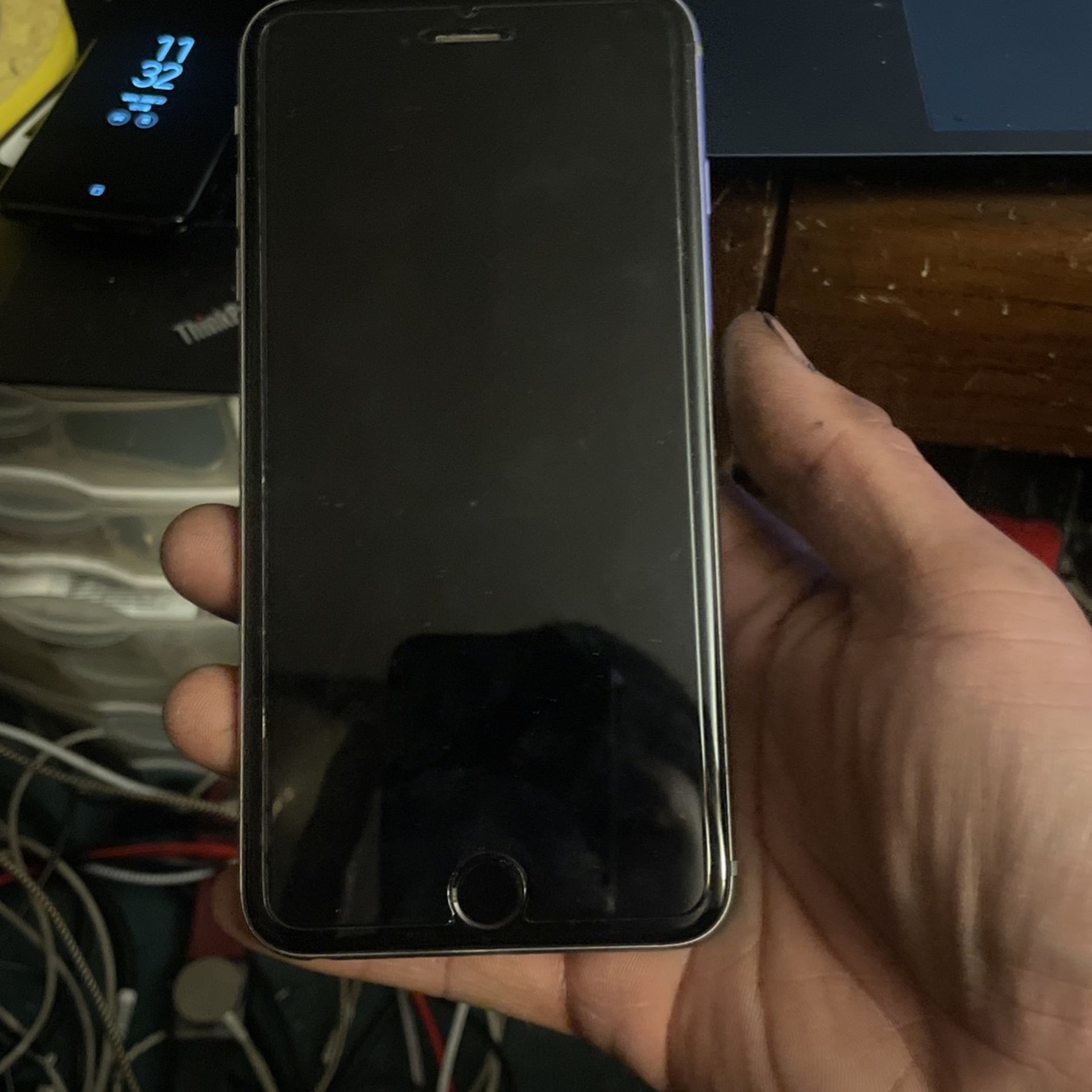 IPhone 6s Plus Space Grey Factory unlocked. Great condition with case.