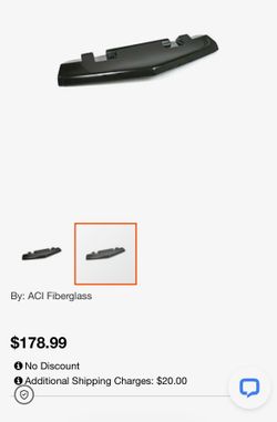 NEW Corvette lower front end valance 1980-82