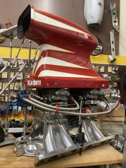 460 Ford Tunnel Ram Setup W/ Nitrous