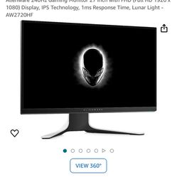 Alienware Dell AW2720HF Gaming Monitor