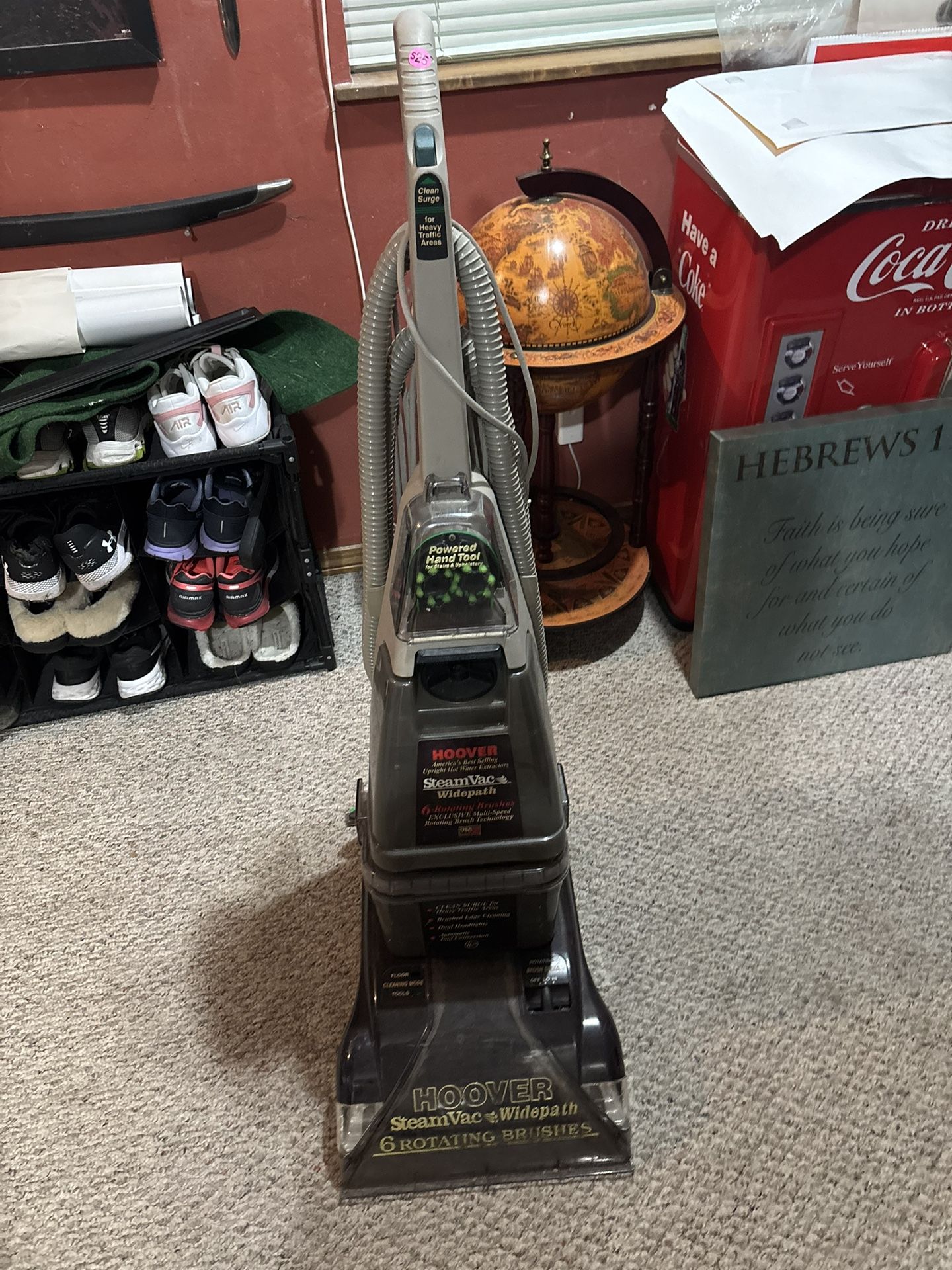 Hoover Steam Vac Wide Path