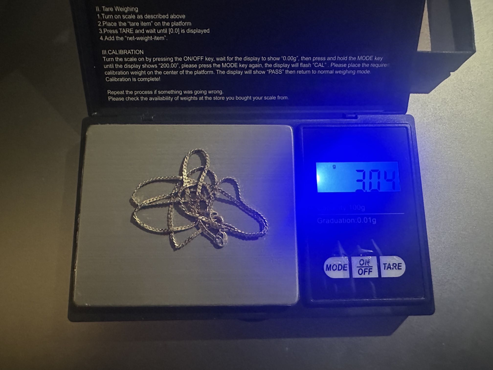 14k Necklace - 3grams