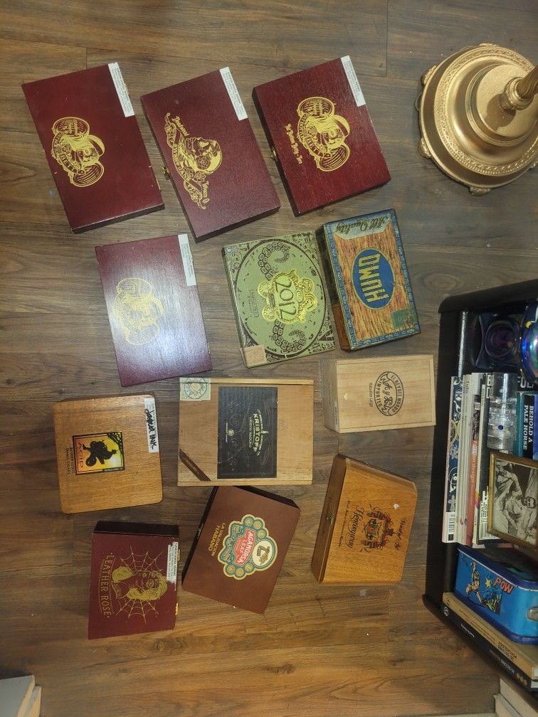  Cigar Boxes