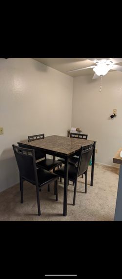 Marble Kitchen Table Set