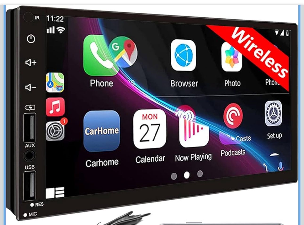 7 inch apple CarPlay stereo