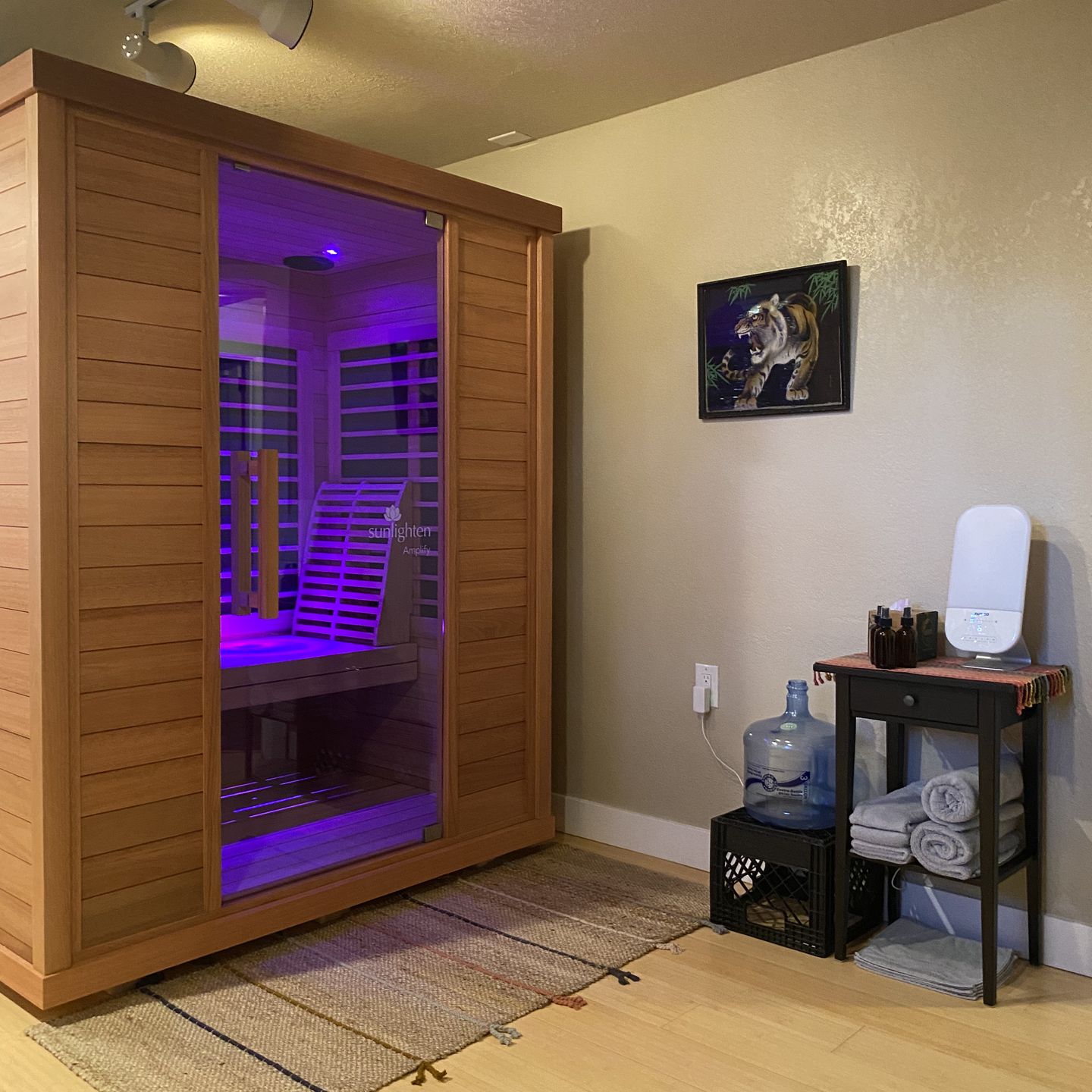 High End Full Spectrum Infrared 3 person sauna