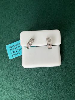 .925 Solid Sterling Silver Earrings
