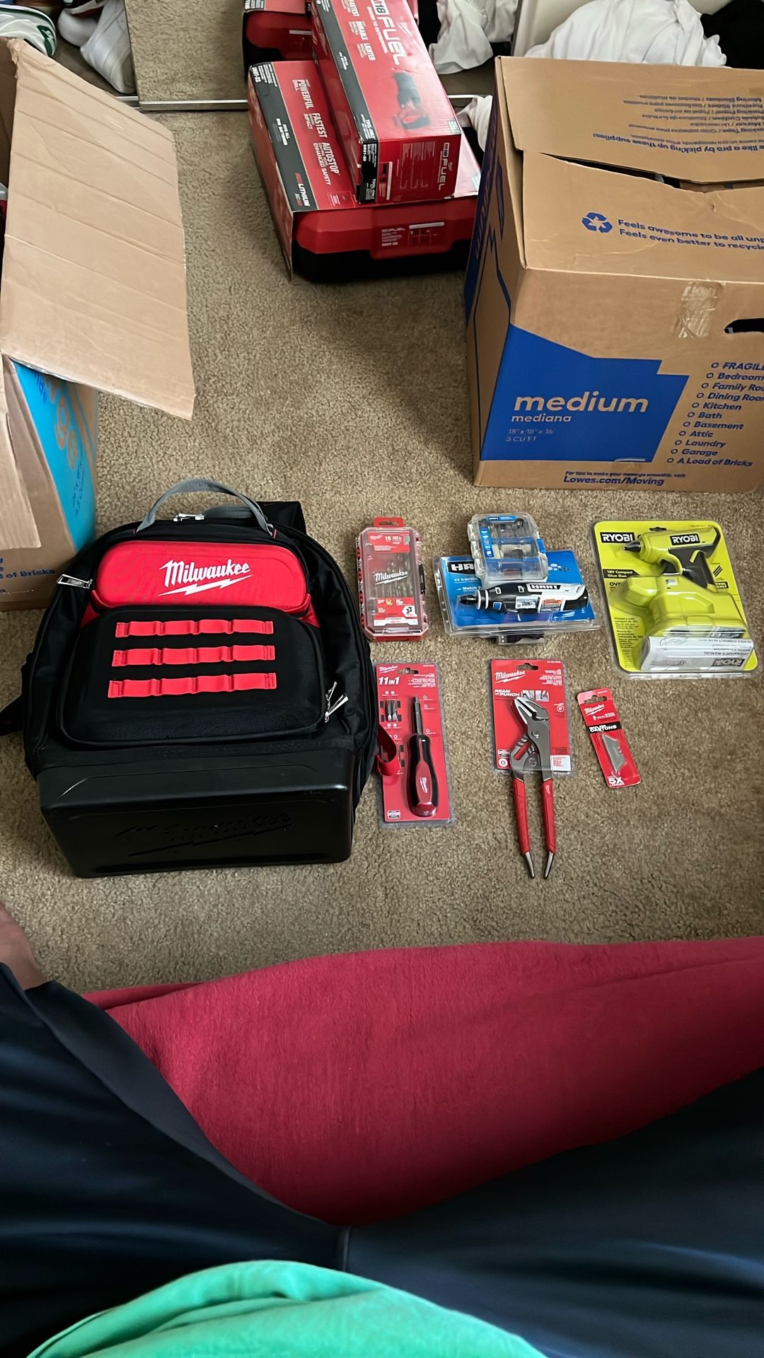 Milwaukee/Ryobi/hart