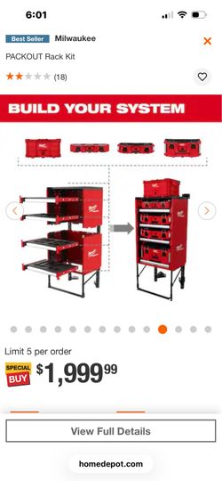 Packout storage systems