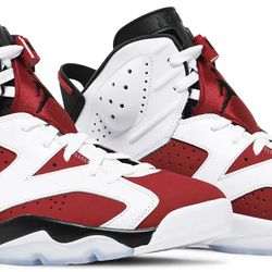 Nike Air Jordan 6 Retro Carmine Basketball Shoes size 12
