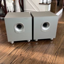 JBL Stereo Subwoofers (2) 