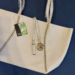 Badgley Mischka Vegan Leather Tote Bag