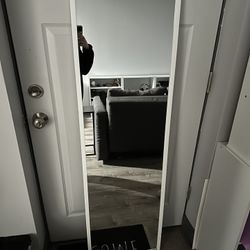 White Full Body Mirror