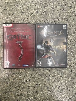 Gothic 3 and 4 games for PC DVD-ROM