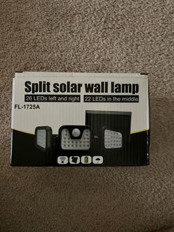 Solar wall lamp