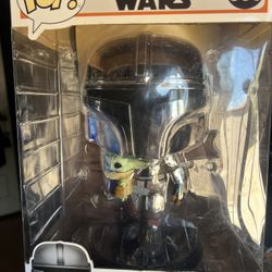 The Mandalorian With The Child Funko Pop