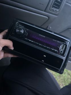 Kenwood single din radio