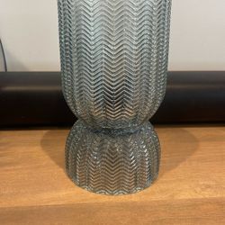 Glass Tabletop Lamp