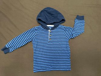 Blue Striped Long Sleeve Shirt 