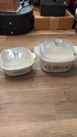 Lot Of 4 Vintage Corning Ware 
