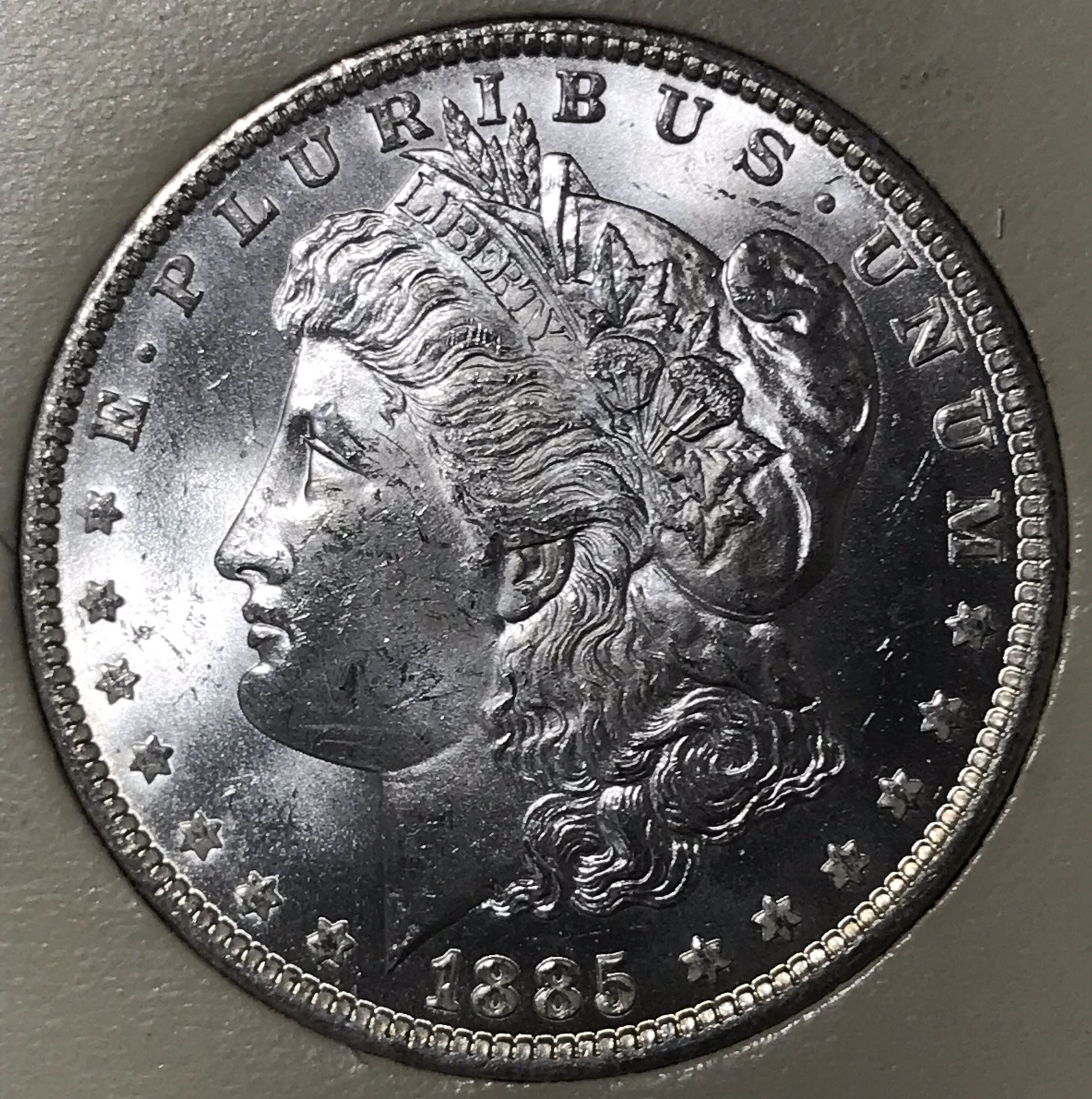 1885 O Morgan Silver Dollar ~ BU Mint State!!!