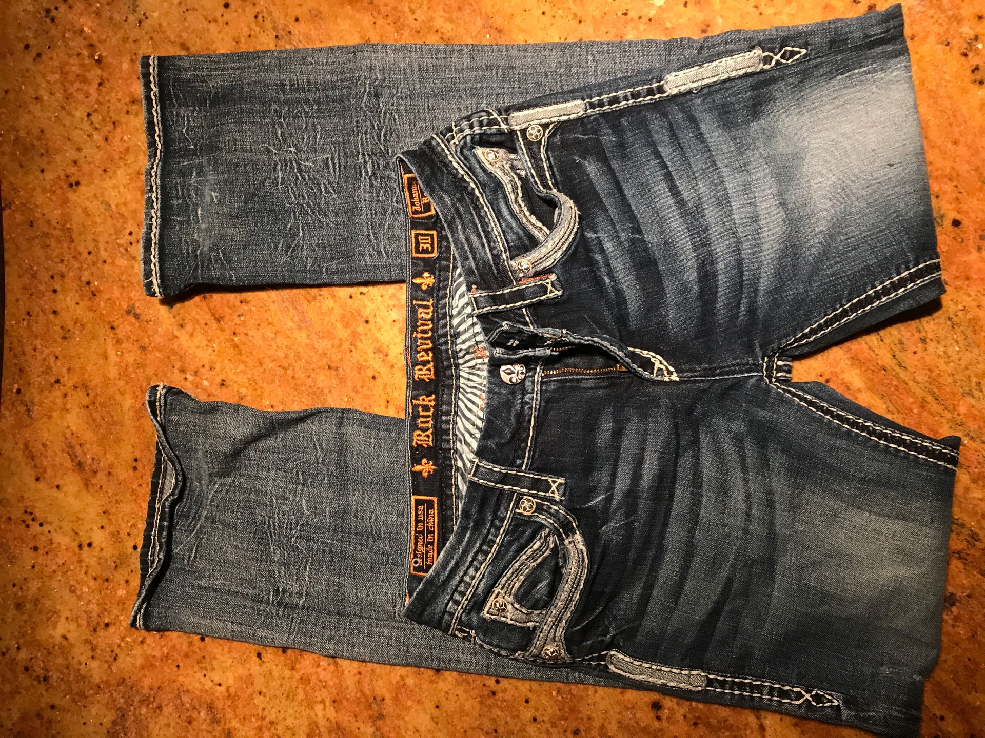 Women’s rock revival jeans