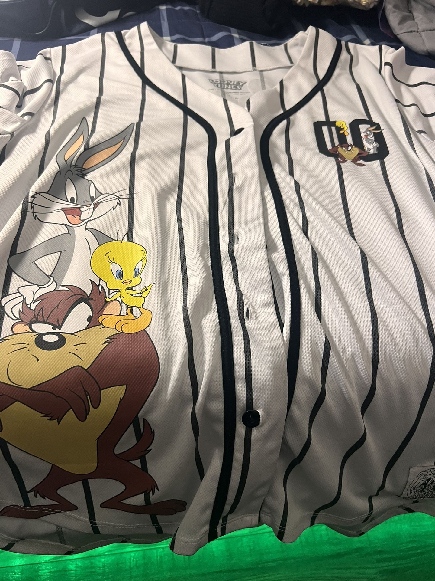 looney toons baseball jersey
