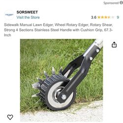 Sidewalk Manual Lawn Edger