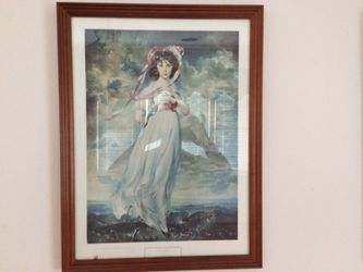 Pinkie and Blue Boy framed wall hangings