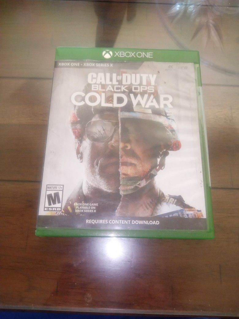 Call Of Duty Cold War Xbox One Xbox Series X