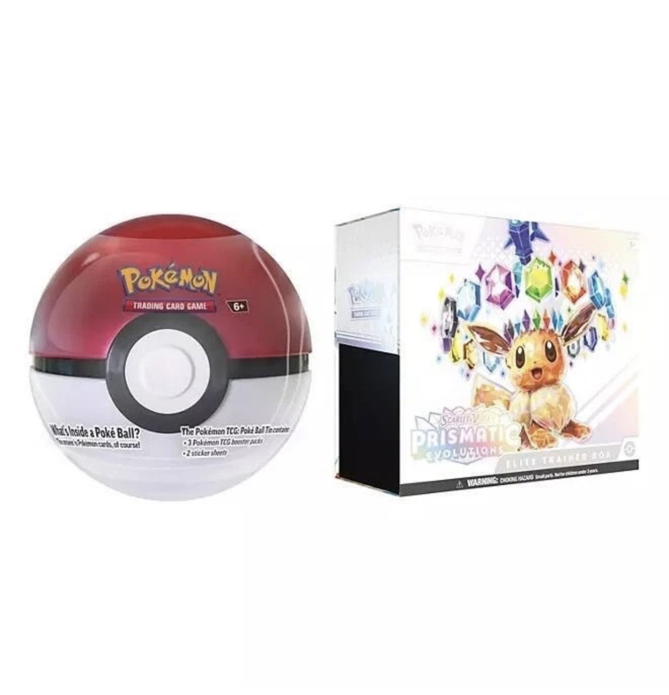 Prismatic Etb + Poké Ball