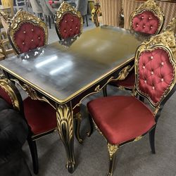 New In The Box 📦 Dining Table With 6 Chairs - Delivery And Financing Available 