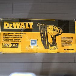 POWERFUL 16 GA ANGLED FINISHED NAILER 