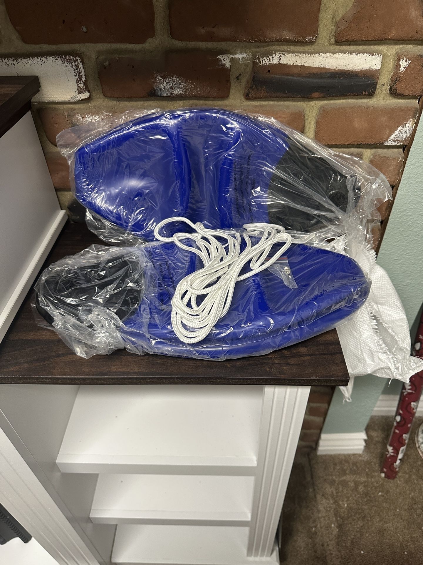 Boat Buoy Bumper Ball Set Of 2 Blue And Black