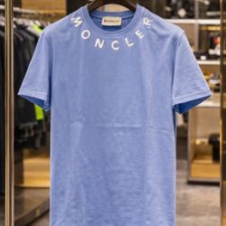 Moncler Sky Blue Shirt 💥 small and medium 🔥 2for$100