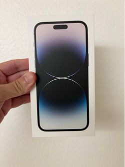 iPhone 14 Pro Max Space Black BOX ONLY