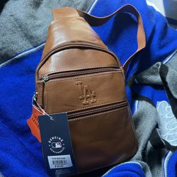 New Dodgers Shoulder Bag Genuine Leather